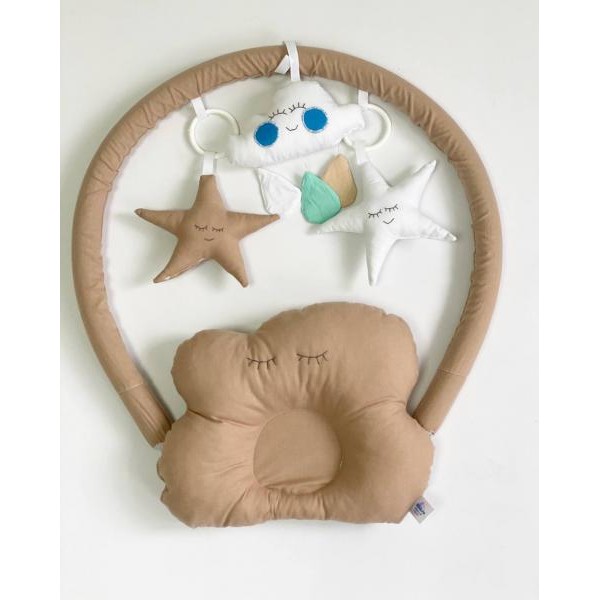 Babynest Plush MyKids 0190 Train Beige