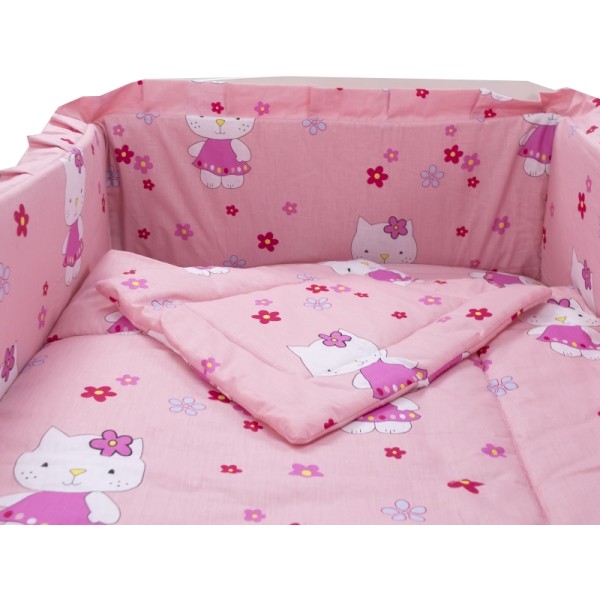 Lenjerie MyKids Kitty 4+1 Piese 120x60