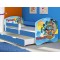 Patut Tineret MyKids Pirates cu Sertar si Saltea 160x80