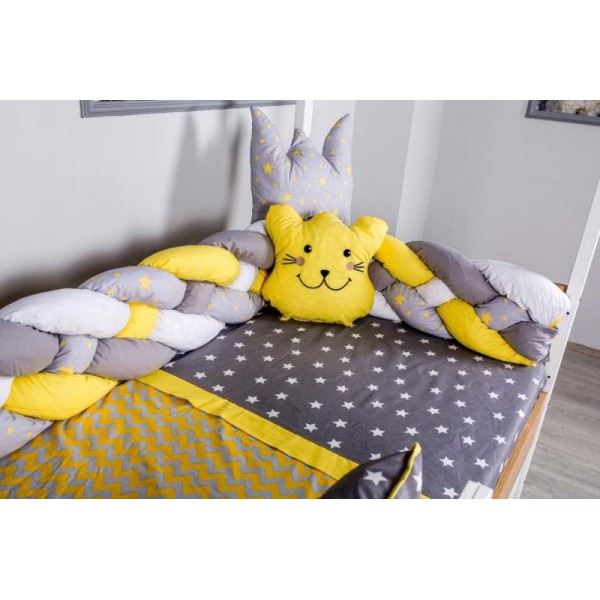 Lenjerie MyKids Montessori 7 Piese PS108 95x195 cm