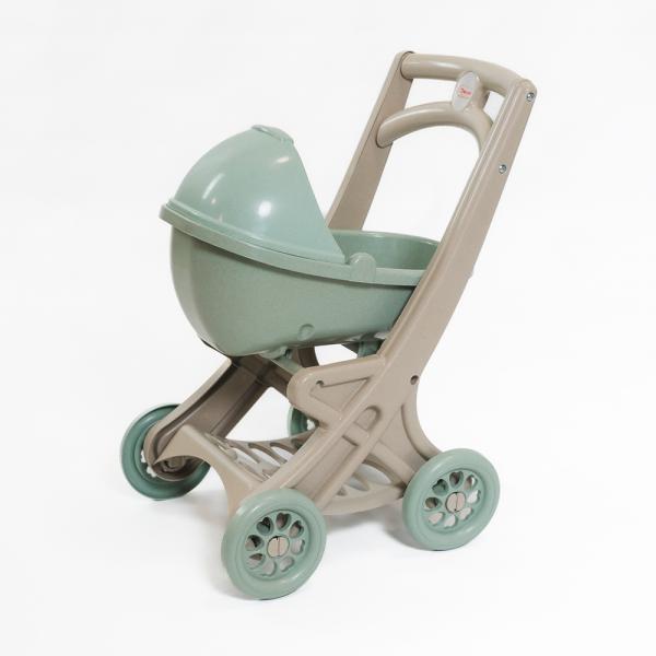 Carucior pentru papusa MyKids 0121/01eco Beige-Turquoise