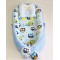 Babynest Plush MyKids 0115 Owls Blue