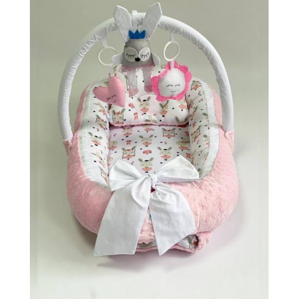 Babynest Plush MyKids 0114 Bunny Pink