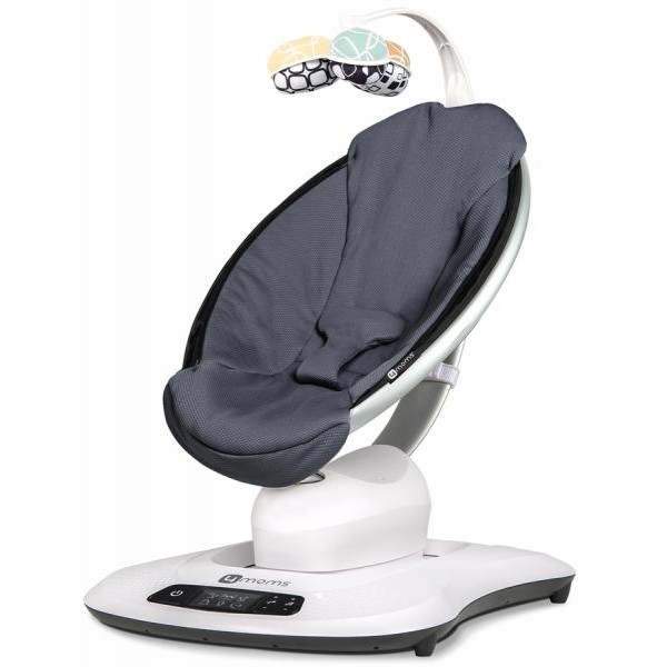 Fotoliu Balansoar Bebelusi 4MOMS MamaRoo 4.0 COOL MESH DARK-GREY