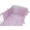 Lenjerie MyKids Light Stars Pink 11 Piese 120x60 cm