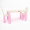 Set masa copii si scaune MyKids 04680/12 Light Pink