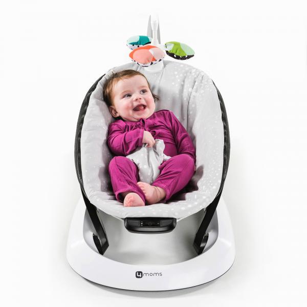 Balansoar Electric 4moms BounceRoo Silver Plush