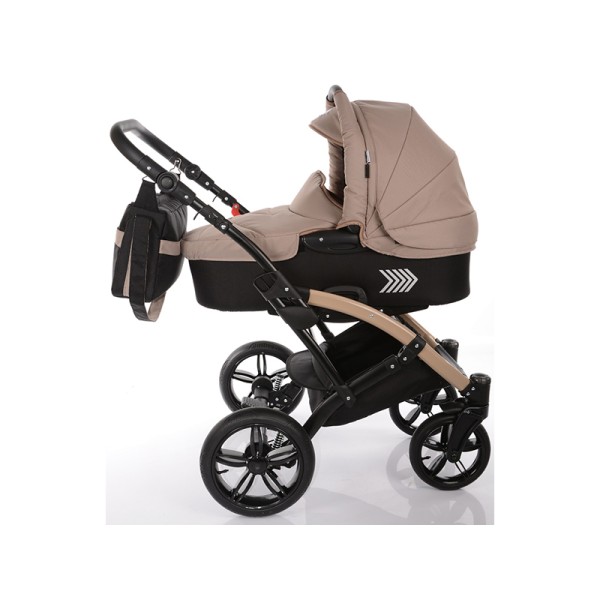 Carucior copii 2 in 1 cu landou Knorr-Baby Volkswagen Polo Cappuccino