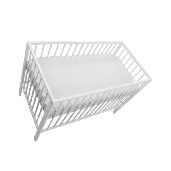 Cearceaf cu elastic MyKids Alb 160x80