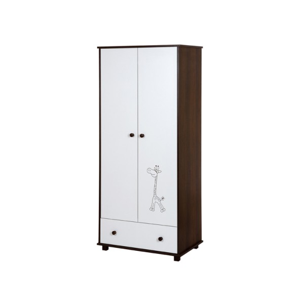 Mobilier Camera copii Si Bebelusi KLUPS SAFARI GIRAFFE Wenge