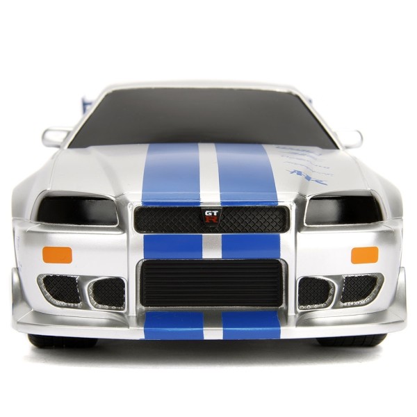 Masina Jada Toys Fast and Furious Nissan Skyline GTR 1:24 cu telecomanda