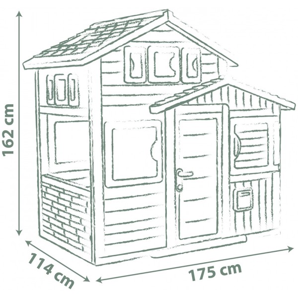 Casuta pentru copii Smoby Life Friends Evo