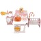 Centru de ingrijire pentru papusi Smoby Baby Nurse Large Doll`s Play Center cu 18 accesorii