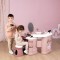 Salon de infrumusetare Smoby My Beauty Center roz cu 26 accesorii