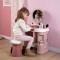 Salon de infrumusetare Smoby My Beauty Dressing Table roz cu 15 accesorii