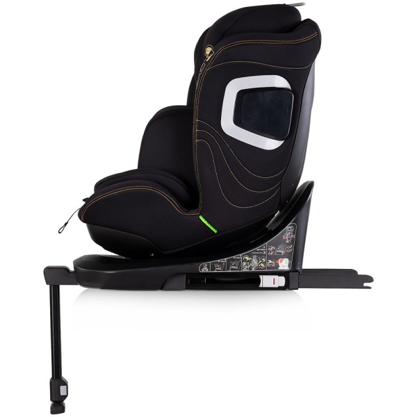 Scaun auto Chipolino Clima Air I-Size 40-150 cm cu sistem Isofix si sezut rotativ blackberry