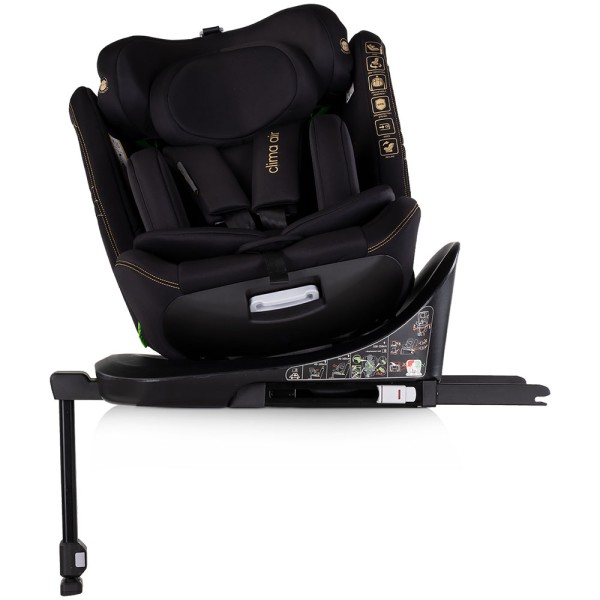 Scaun auto Chipolino Clima Air I-Size 40-150 cm cu sistem Isofix si sezut rotativ blackberry
