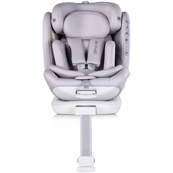 Scaun auto Chipolino Clima Air I-Size 40-150 cm cu sistem Isofix si sezut rotativ cloud