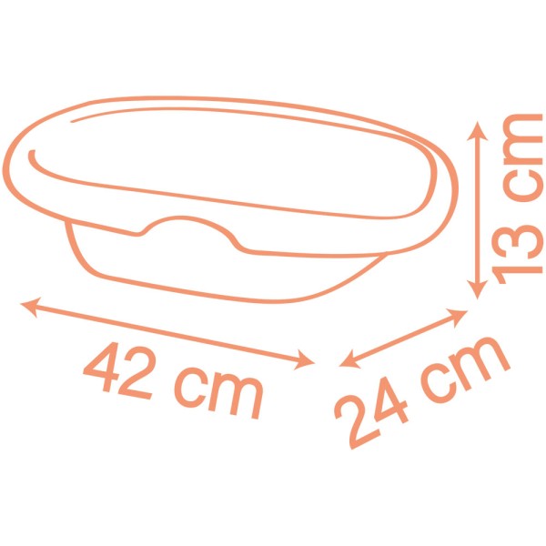 Set de baie pentru papusa Smoby Baby Nurse Bath cu 8 accesorii