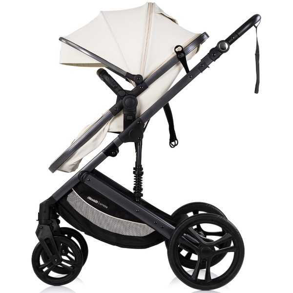 Cărucior 2 în 1 Chipolino Amore cashmere pentru nou-născuți, landou și sport, până la 22 kg