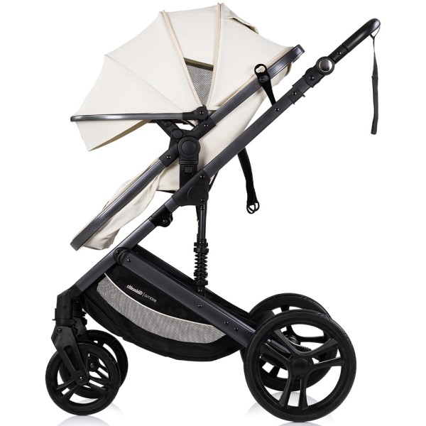 Cărucior 2 în 1 Chipolino Amore cashmere pentru nou-născuți, landou și sport, până la 22 kg