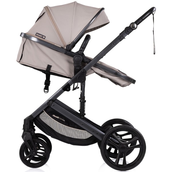 Cărucior 2 în 1 Chipolino Amore latte pentru nou-născuți, landou și sport, până la 22 kg