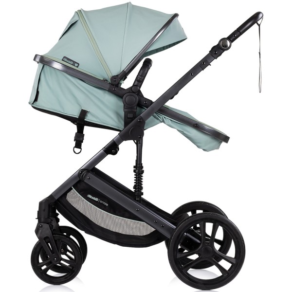 Cărucior 2 în 1 Chipolino Amore matcha pentru nou-născuți, landou și sport, până la 22 kg