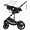 Cărucior 3 în 1 Chipolino Amore – Landou Reversibil + Scaun Auto, 0-36 luni, Culoare cashmere