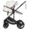 Cărucior 3 în 1 Chipolino Amore – Landou Reversibil + Scaun Auto, 0-36 luni, Culoare cashmere