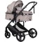 Cărucior 3 în 1 Chipolino Amore – Landou Reversibil + Scaun Auto, 0-36 luni, Culoare latte