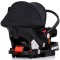 Cărucior 3 în 1 Chipolino Amore – Landou Reversibil + Scaun Auto, 0-36 luni, Culoare noir
