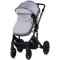 Cărucior 3 în 1 Chipolino Amore – Landou Reversibil + Scaun Auto, 0-36 luni, Culoare Platinum