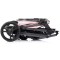 Cărucior 3 în 1 Chipolino Amore – Landou Reversibil + Scaun Auto, 0-36 luni, Culoare powder pink