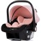 Cărucior 3 în 1 Chipolino Amore – Landou Reversibil + Scaun Auto, 0-36 luni, Culoare powder pink