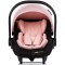 Cărucior 3 în 1 Chipolino Amore – Landou Reversibil + Scaun Auto, 0-36 luni, Culoare powder pink