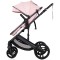 Cărucior 3 în 1 Chipolino Amore – Landou Reversibil + Scaun Auto, 0-36 luni, Culoare powder pink