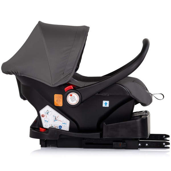 Carucior Chipolino Imperium 3 in 1 charcoal