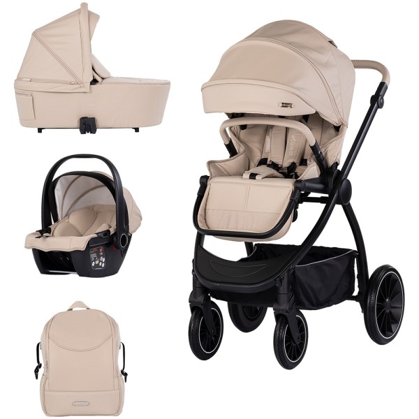 Carucior Chipolino Prestige 3 in 1 latte