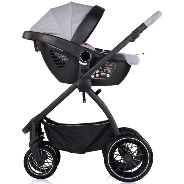 Carucior Chipolino Prestige 3 in 1 platinum