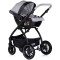 Carucior Chipolino Prestige 3 in 1 platinum