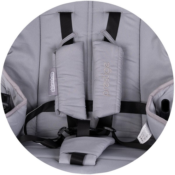 Carucior Chipolino Prestige 3 in 1 platinum