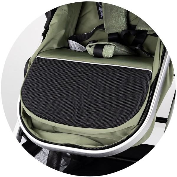 Carucior Chipolino Vista 3 in 1 basil