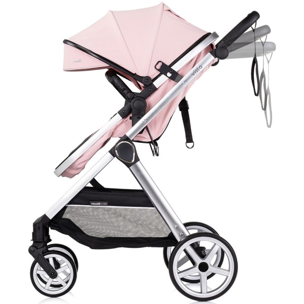 Carucior Chipolino Vista 3 in 1 pink marshmallow