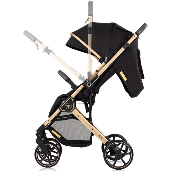 Carucior sport Chipolino Omnia cu maner reversibil noir