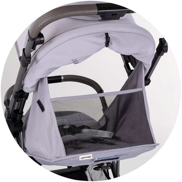 Carucior sport Chipolino Omnia cu maner reversibil platinum