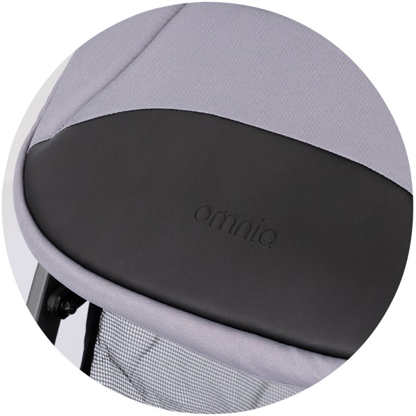 Carucior sport Chipolino Omnia cu maner reversibil platinum