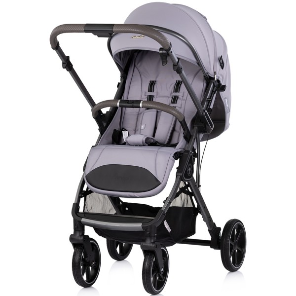 Carucior sport Chipolino Omnia cu maner reversibil platinum