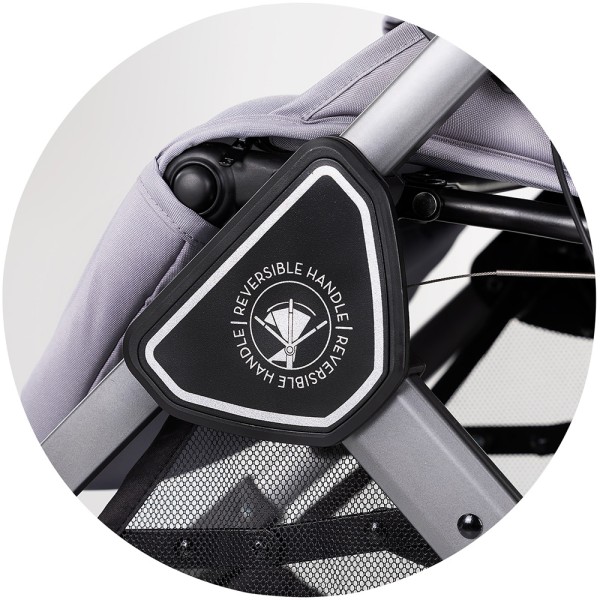 Carucior sport Chipolino Omnia cu maner reversibil platinum