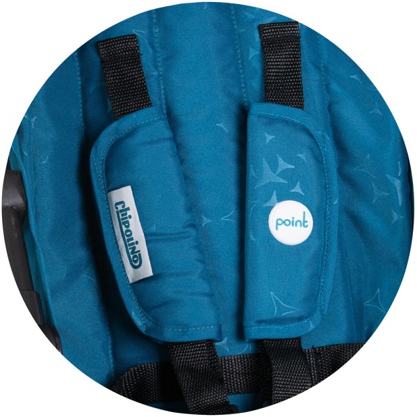 Cărucior sport Chipolino Point Oasis, pliabil tip umbrelă, spătar reglabil, 6–36 luni