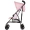 Cărucior sport Chipolino Point pink marshmallow, pliabil tip umbrelă, spătar reglabil, 6–36 luni